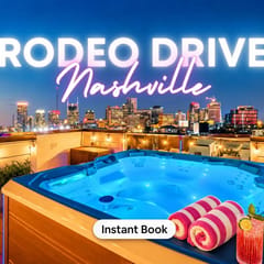 Nashville Hot Tub & Game Room House | Sleeps 12