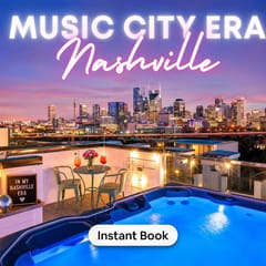 Taylor-inspired home | rooftop hot tub | sleeps 12