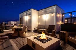 2 Homes | Rooftop Hot Tub & Fire Pit | Sleeps 24 - Image 5