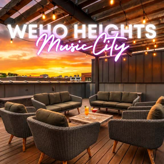 Private rooftop, skyline views - WeHo - Sleeps 10 - Image 1