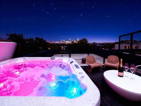 2 Rooftop Homes | Hot Tub & Fire Pit | Sleeps 24 - Image 2