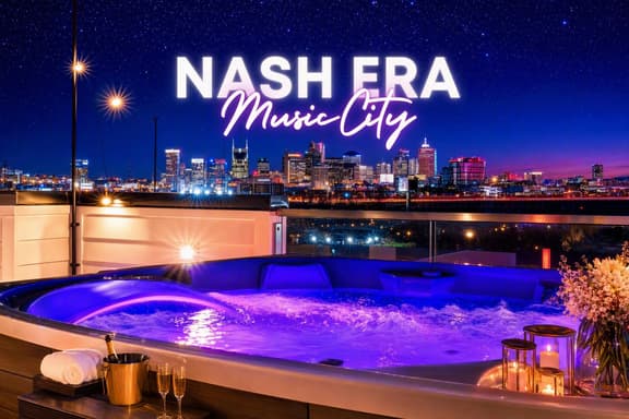 Eras-inspired rooftop hot tub house | sleeps 12 - Image 1