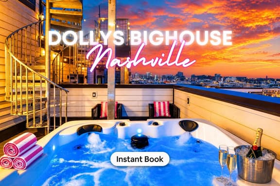Dolly-themed Nashville home | hot tub | sleeps 12 - Image 1