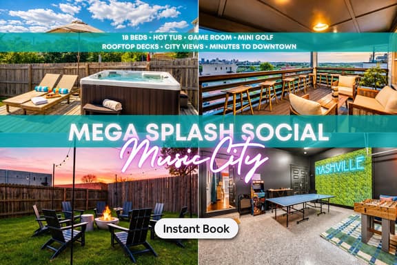 2 Side-by-Side Homes | Hot Tub + Game Room | Sleeps 24 - Image 1