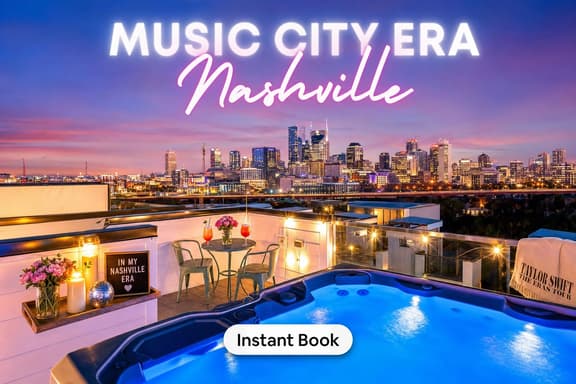 Taylor-inspired home | rooftop hot tub | sleeps 12 - Image 1