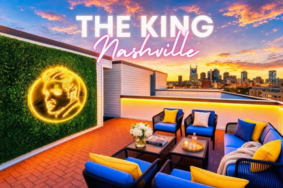 Elvis-themed Nashville house | Sleeps 12 - Image 1
