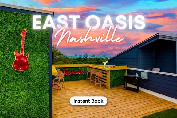 Music City themed home | ping pong garage | sleeps 12 - Image 1