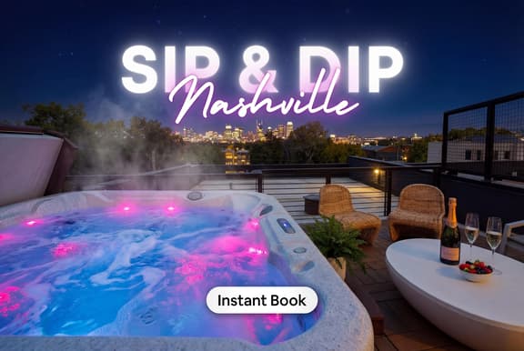 Nashville hot tub house | sleeps 12 | 4 bedrooms - Image 1