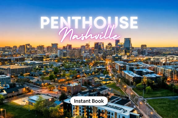 2 Homes, Rooftop Deck | Sleeps 8 | Nashville - Image 1